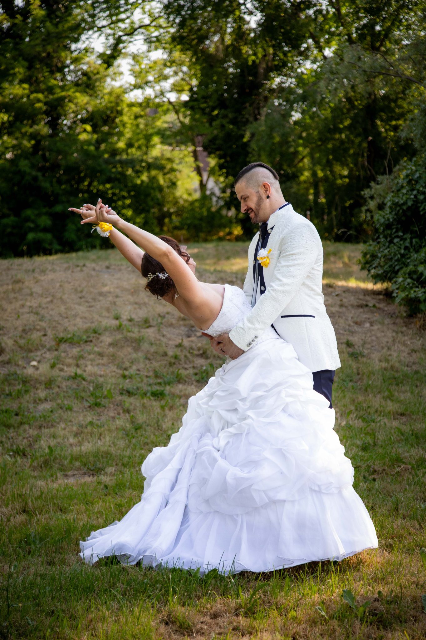 Esküvői fotózás Pesterzsébet - Kreatív fotózás Vivi és Zsolti tánc